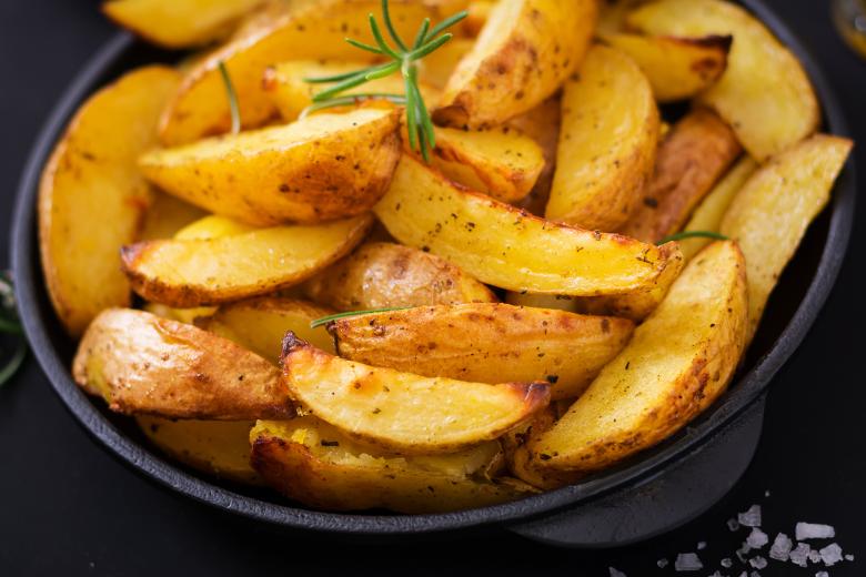 Как жарить вкусную картошку
