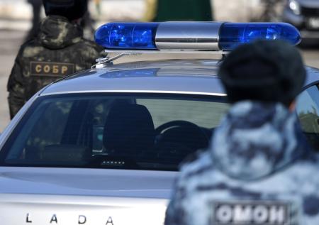 Появились кадры операции СОБР в научно-исследовательском центре в Москве 