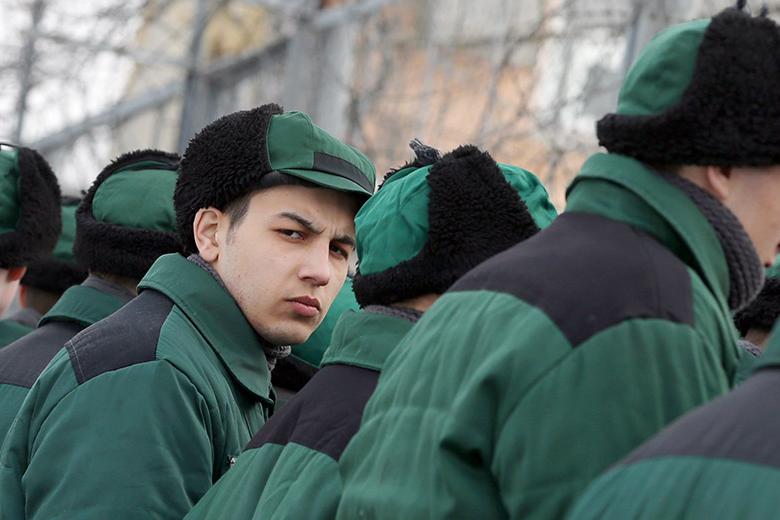 Воспитанники ИК для несовершеннолетних 