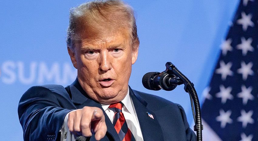 Президент США Дональд Трамп