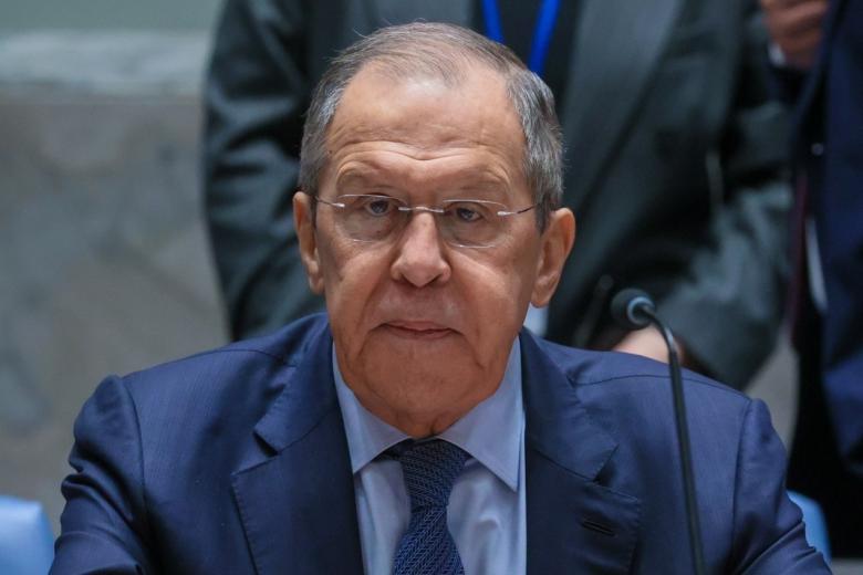 Министр иностранных дел РФ Сергей Лавров на заседании Совета Безопасности ООН в Нью-Йорке