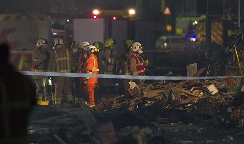 Взрыв на улице Хинкли-роуд, Лестер, Великобритания