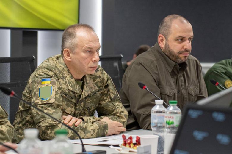 Александр Сырский и Рустем Умеров