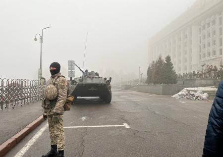 В КНБ Казахстана рассказали о попытке захвата телебашни в Алма-Ате
