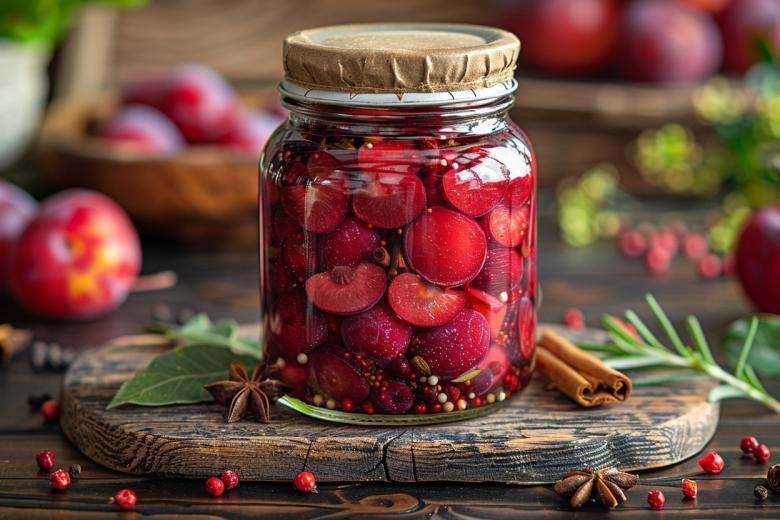 Маринованные сливы – заготовка на зиму