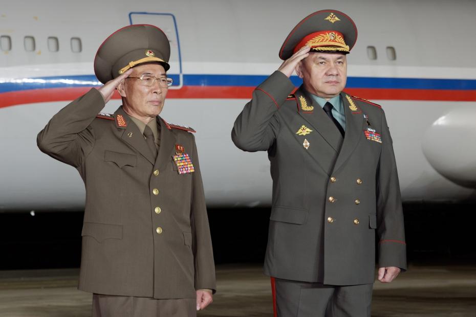 Визит Сергея Шойгу в КНДР