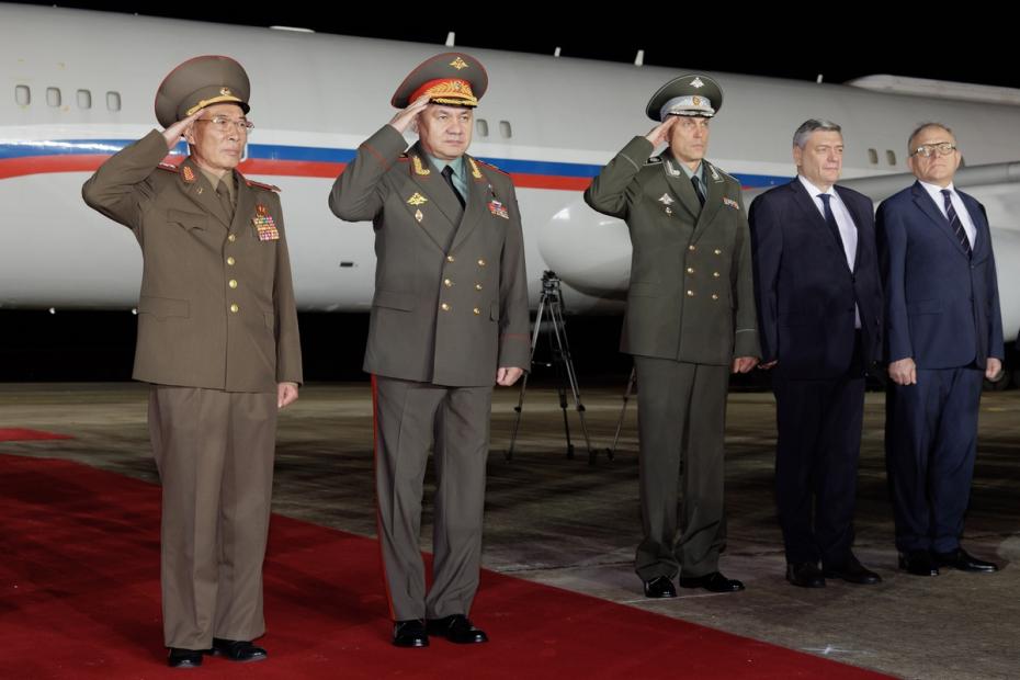Визит Сергея Шойгу в КНДР