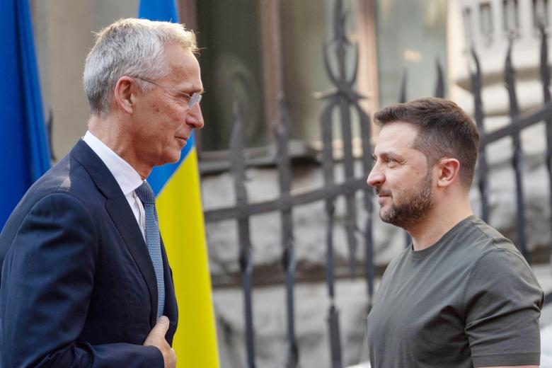 Йенс Столтенберг, Владимир Зеленский