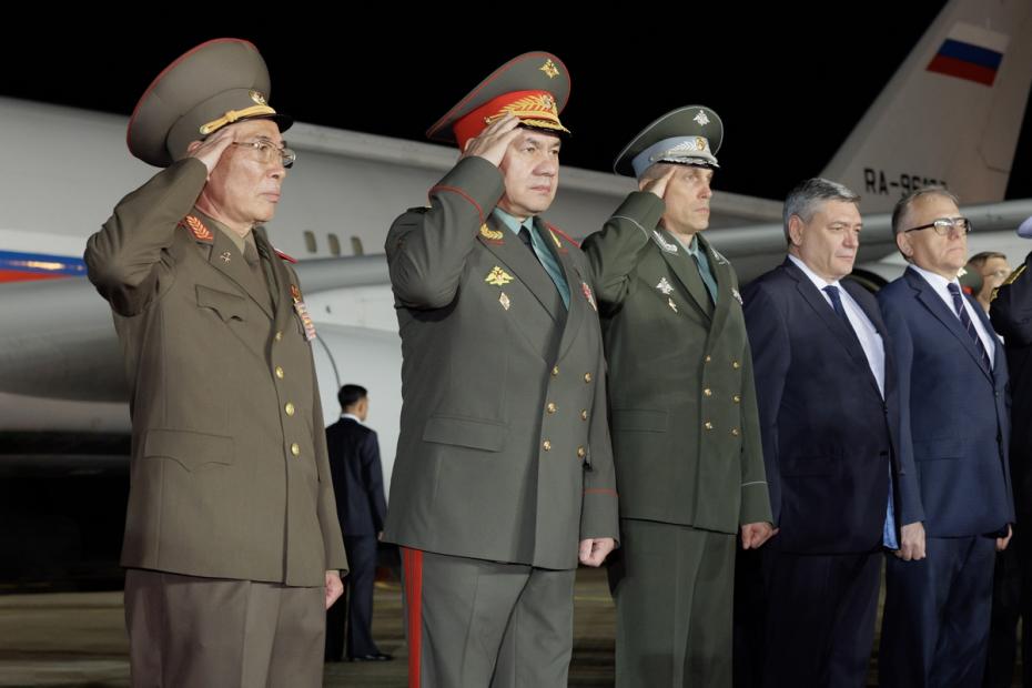 Визит Сергея Шойгу в КНДР