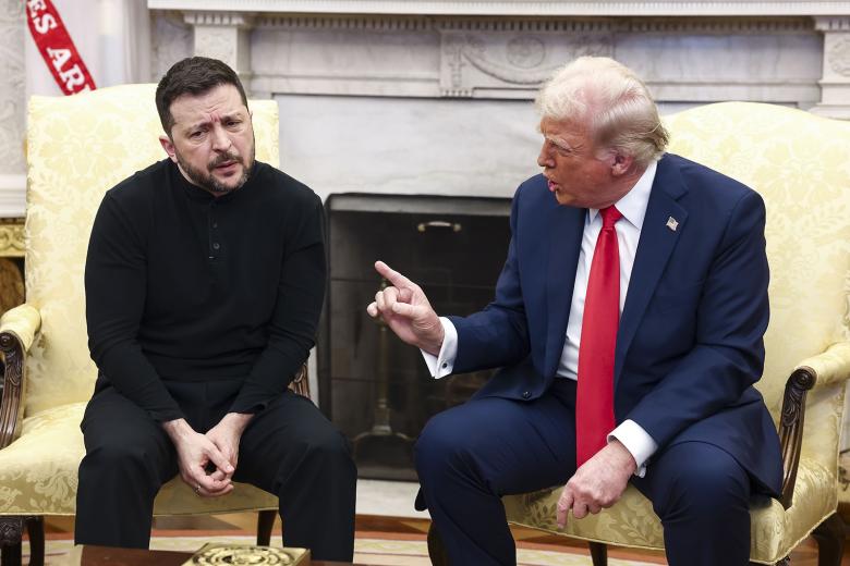 Дональд Трамп и Владимир Зеленский
