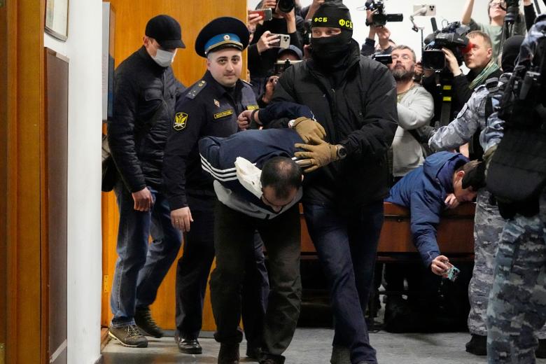 Саидакрами Рачабализода, подозреваемый в теракте в подмосковном «Крокус Сити Холле», в Басманном суде