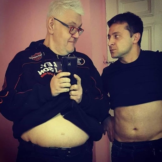 Сергей Сивохо и Владимир Зеленский