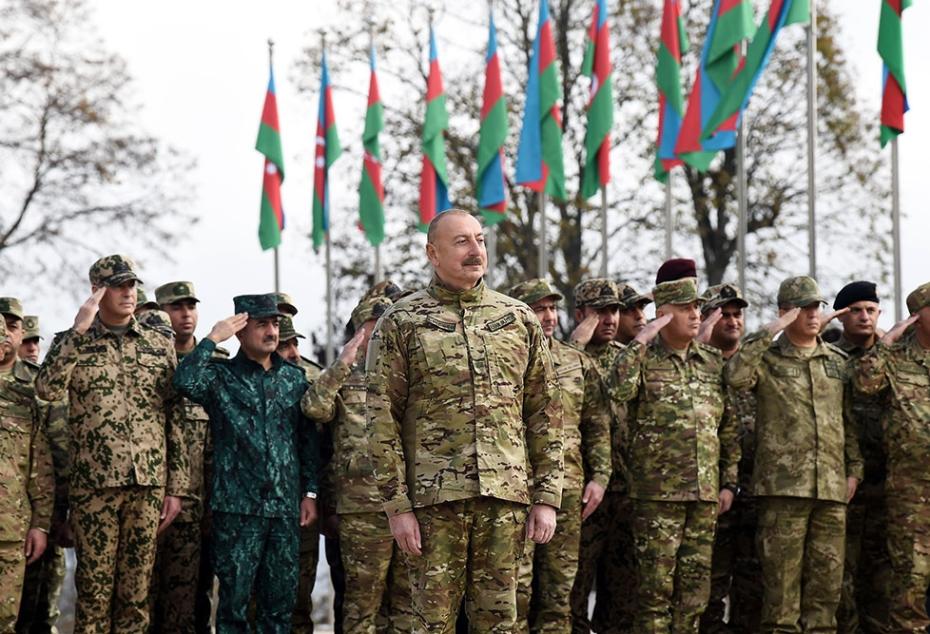 Президент Азербайджана Ильхам Алиев,  на празднике в Шуше