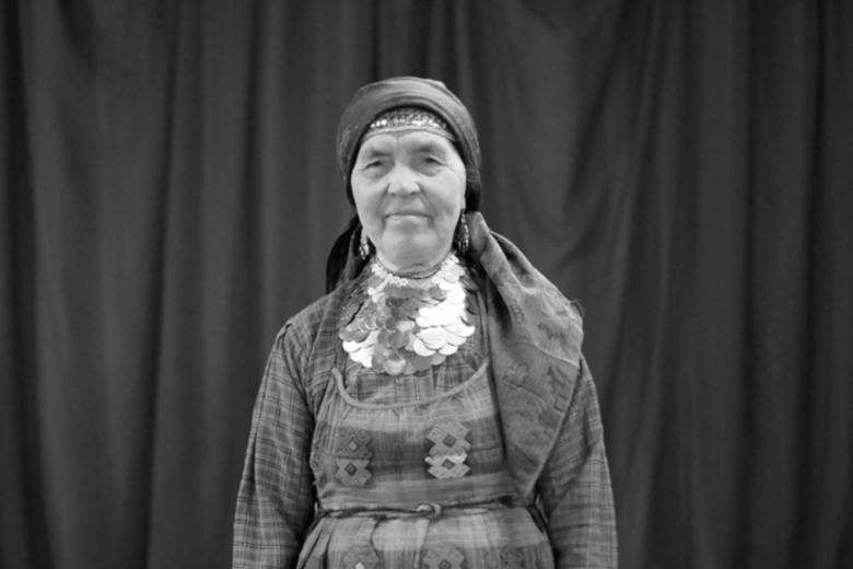 Участница фольклорного коллектива «Бабушки из Бураново» Екатерина Шкляева