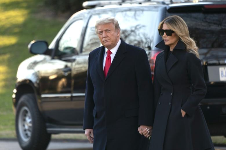 Дональд Дж. Трамп и Мелания Трамп