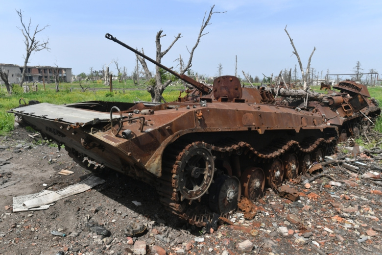 Уничтоженная военная техника ВСУ