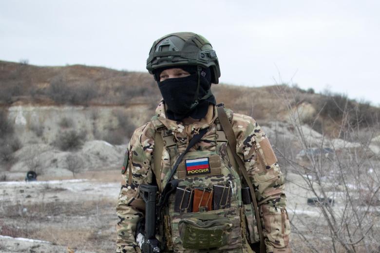 Военнослужащий ВС РФ в зоне СВО
