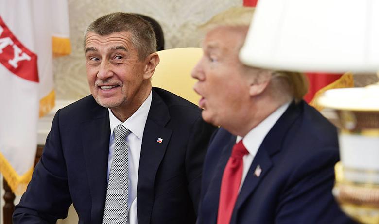 Андрей Бабиш и Дональд Трамп