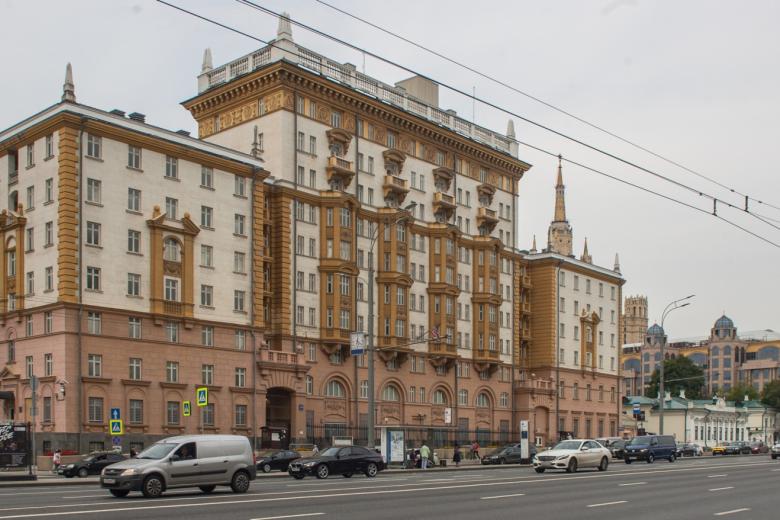Здание посольства США в Москве