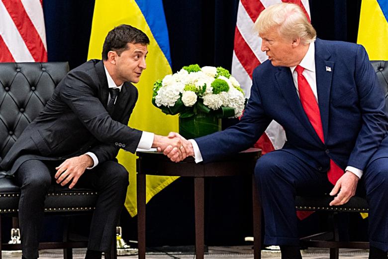 Владимир Зеленский и Дональд Трамп