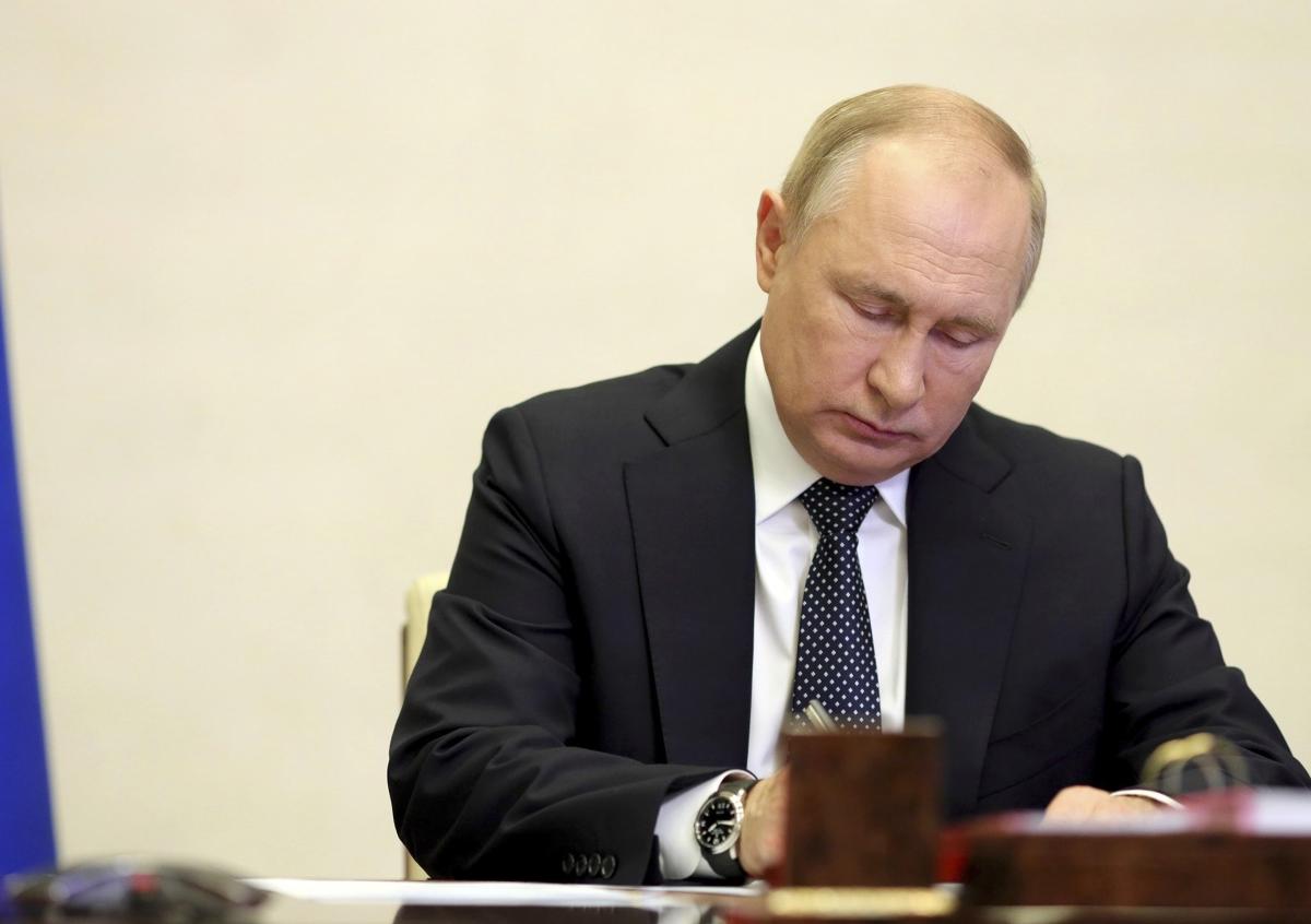 Президент РФ Владимир Путин
