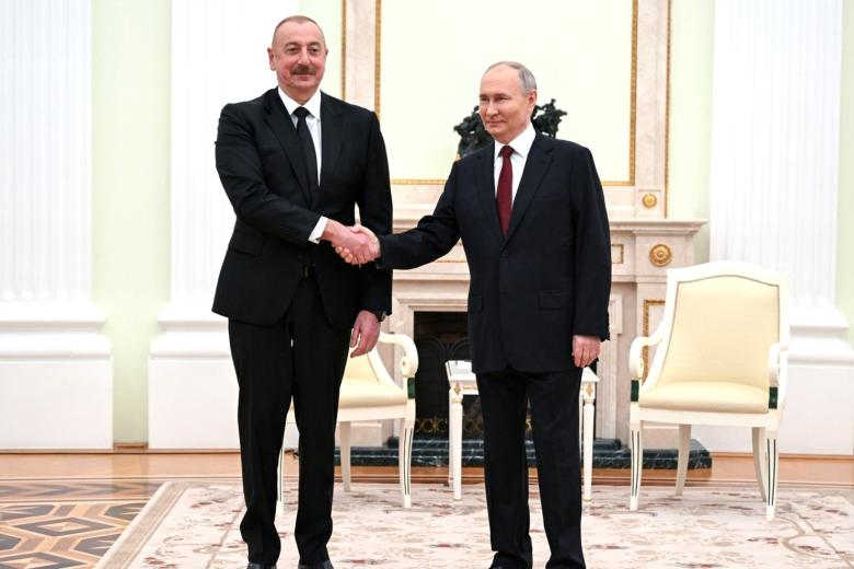 Ильхам Алиев и Владимир Путин