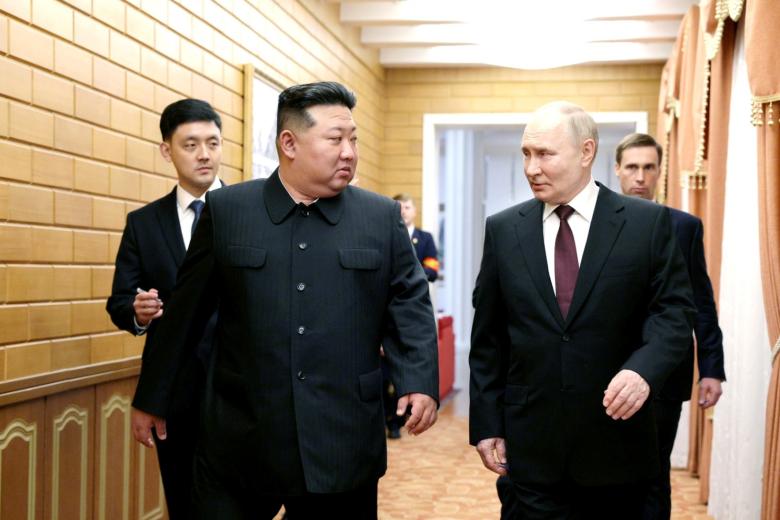 Ким Чен Ын, Владимир Путин