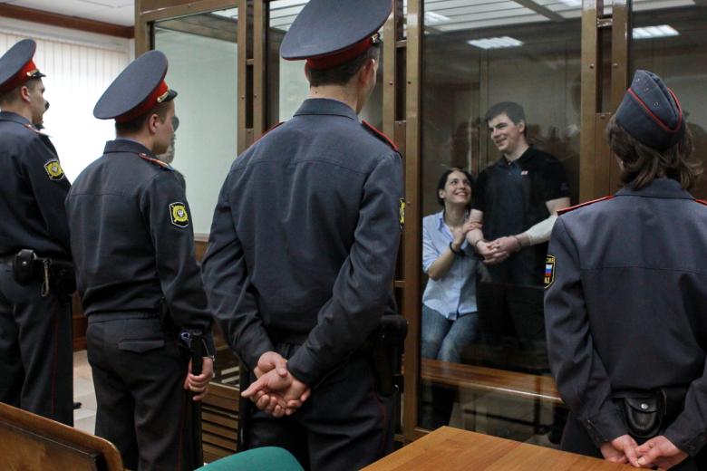 Никита Тихонов и Евгения Хасис