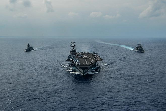Авианосец USS Ronald Reagan