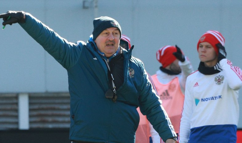 Главный тренер сборной России по футболу Станислав Черчесов