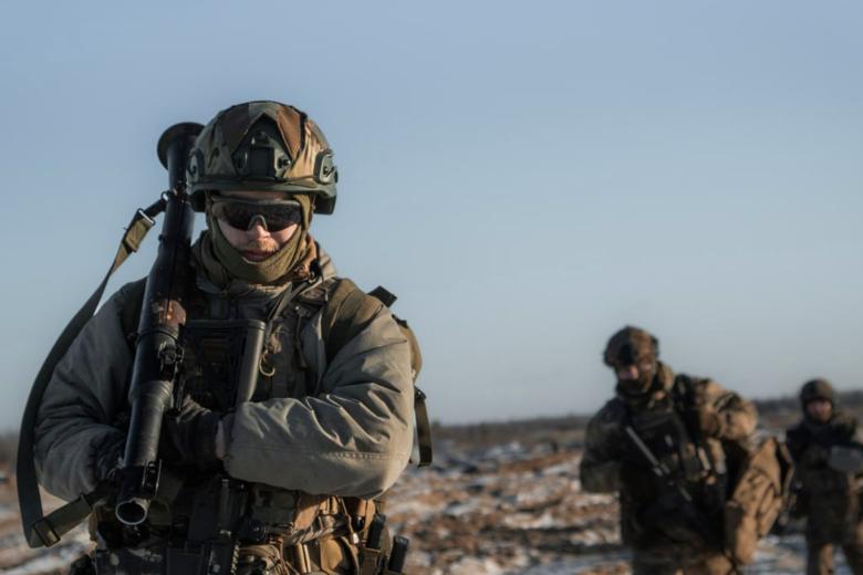 Военнослужащие ВСУ
