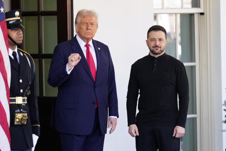 Дональд Трамп и Владимир Зеленский