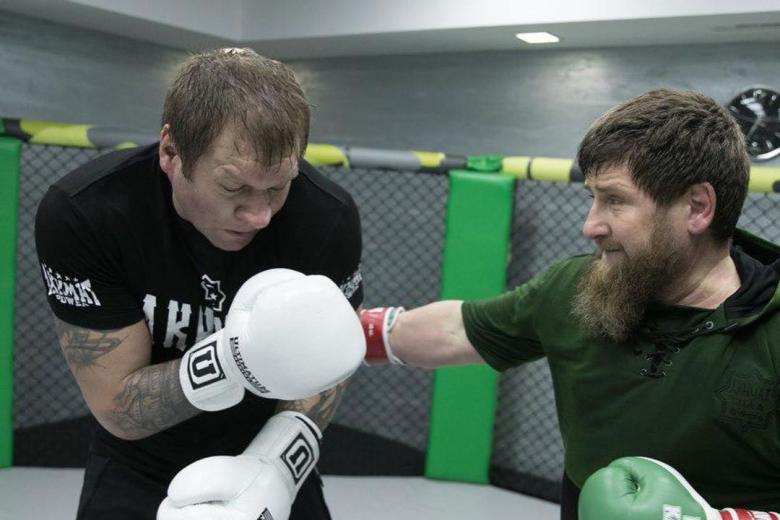 Александр Емельяненко и Рамзан Кадыров 