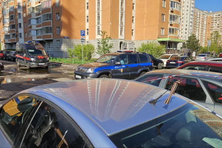 На месте взрыва в Балашихе