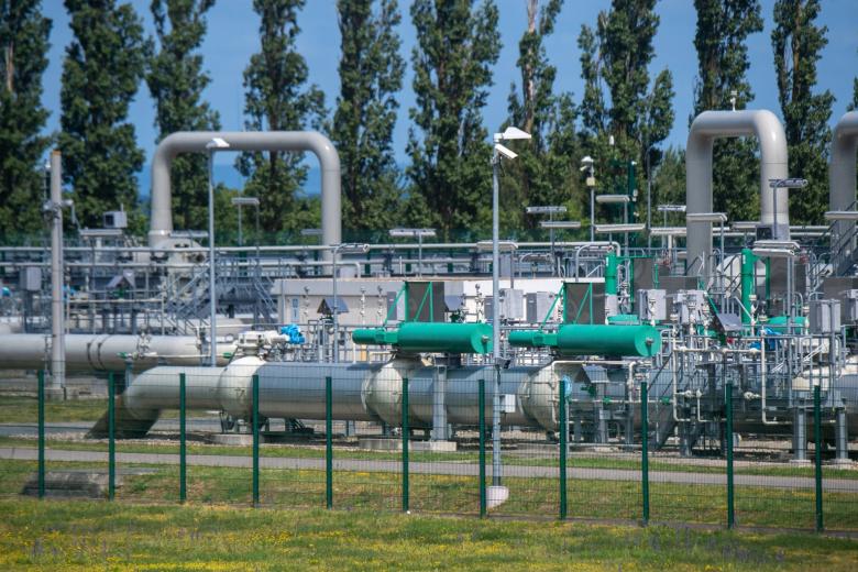 Объекты на территории газораспределительного центра магистрального газопровода