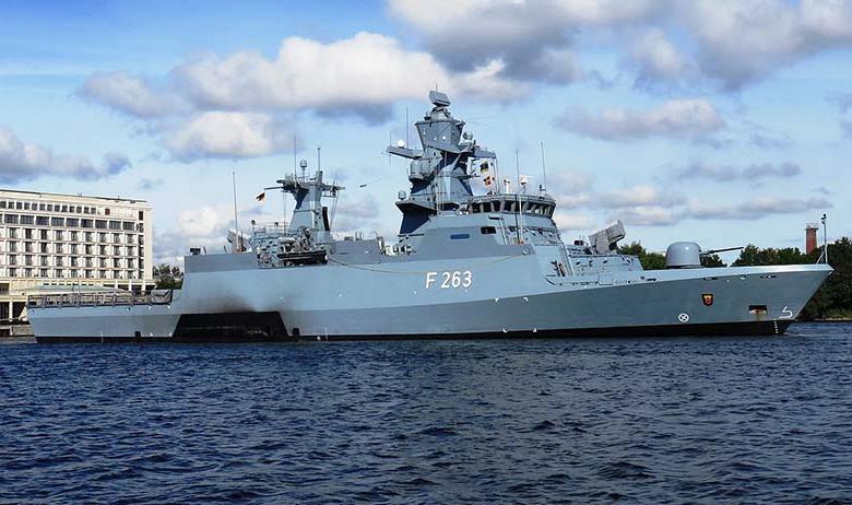 Фрегат ВМС Германии «Ольденбург»