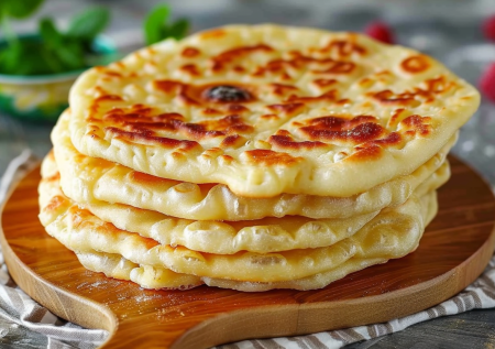 Кабартма: рецепт пышных чувашских лепешек на сковороде