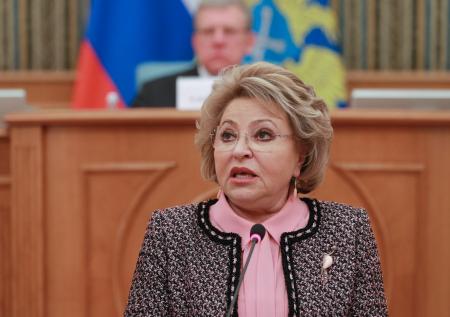Матвиенко выступила против национализации имущества ушедших из РФ компаний