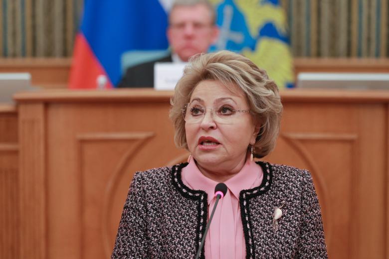 Председатель Совета Федерации РФ Валентина Матвиенко