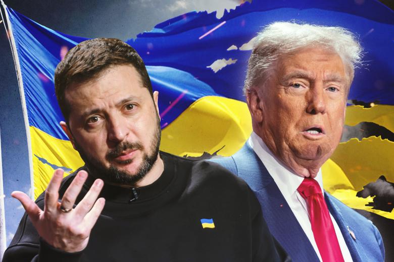 Владимир Зеленский, Дональд Трамп