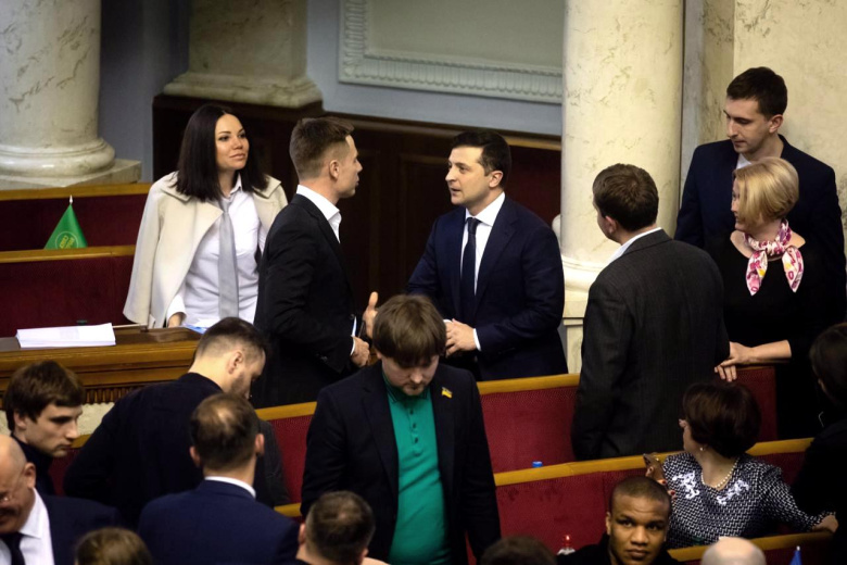 Алексей Гончаренко и Владимир Зеленский