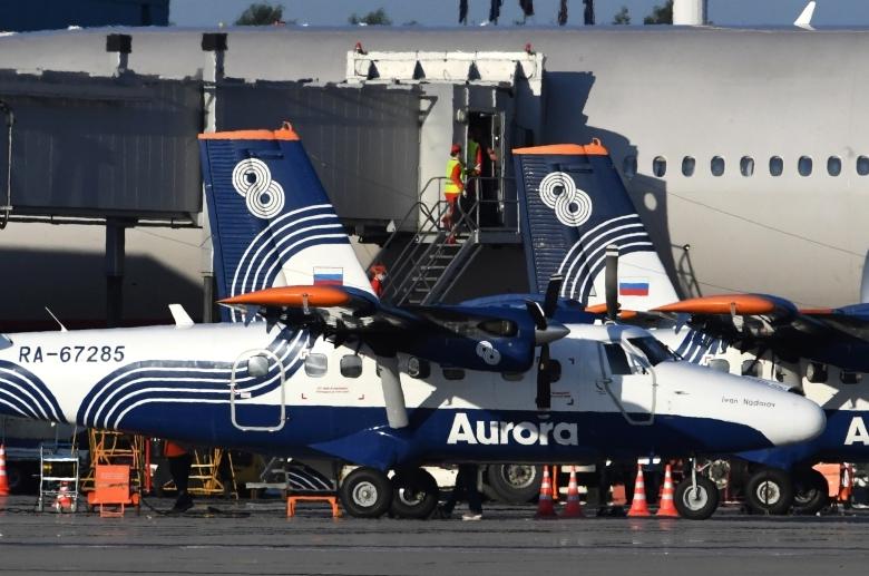 Самолеты DHC-6 Twin Otter 400 авиакомпании «Аврора»