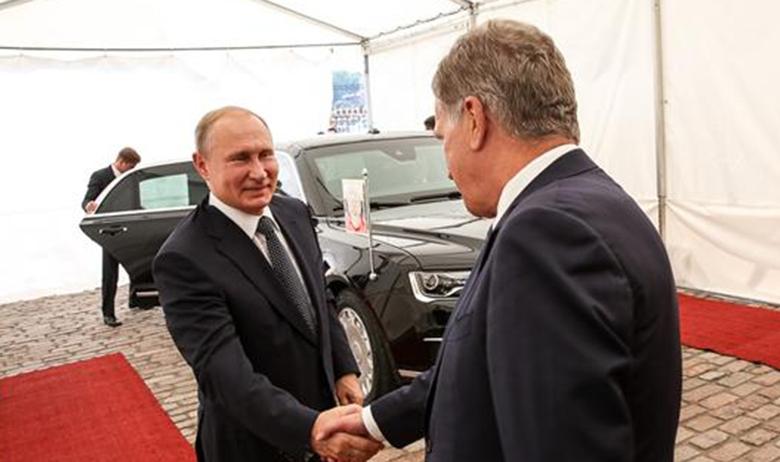 Владимир Путин и Саули Ниинистё