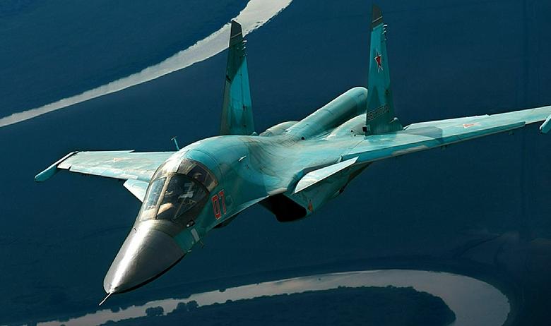 Бомбардировщик Су-34
