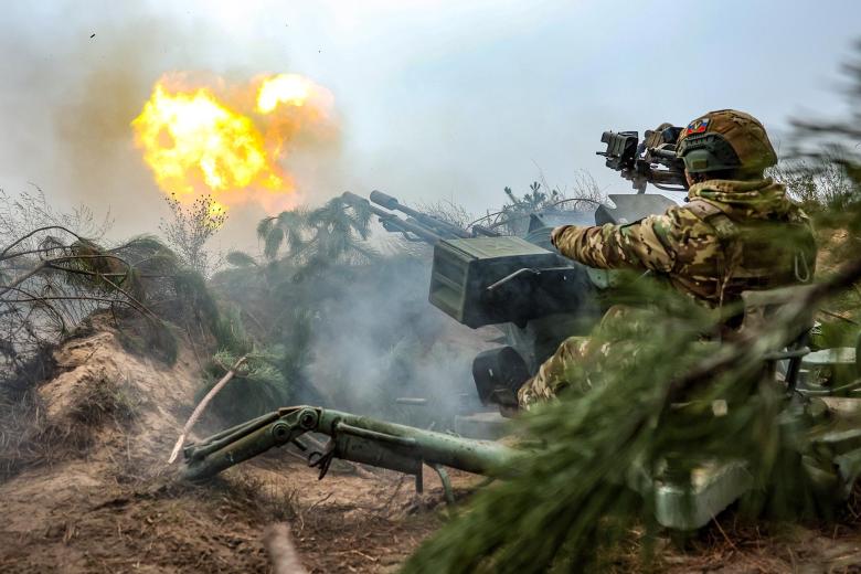 Военнослужащий ВС РФ в зоне СВО
