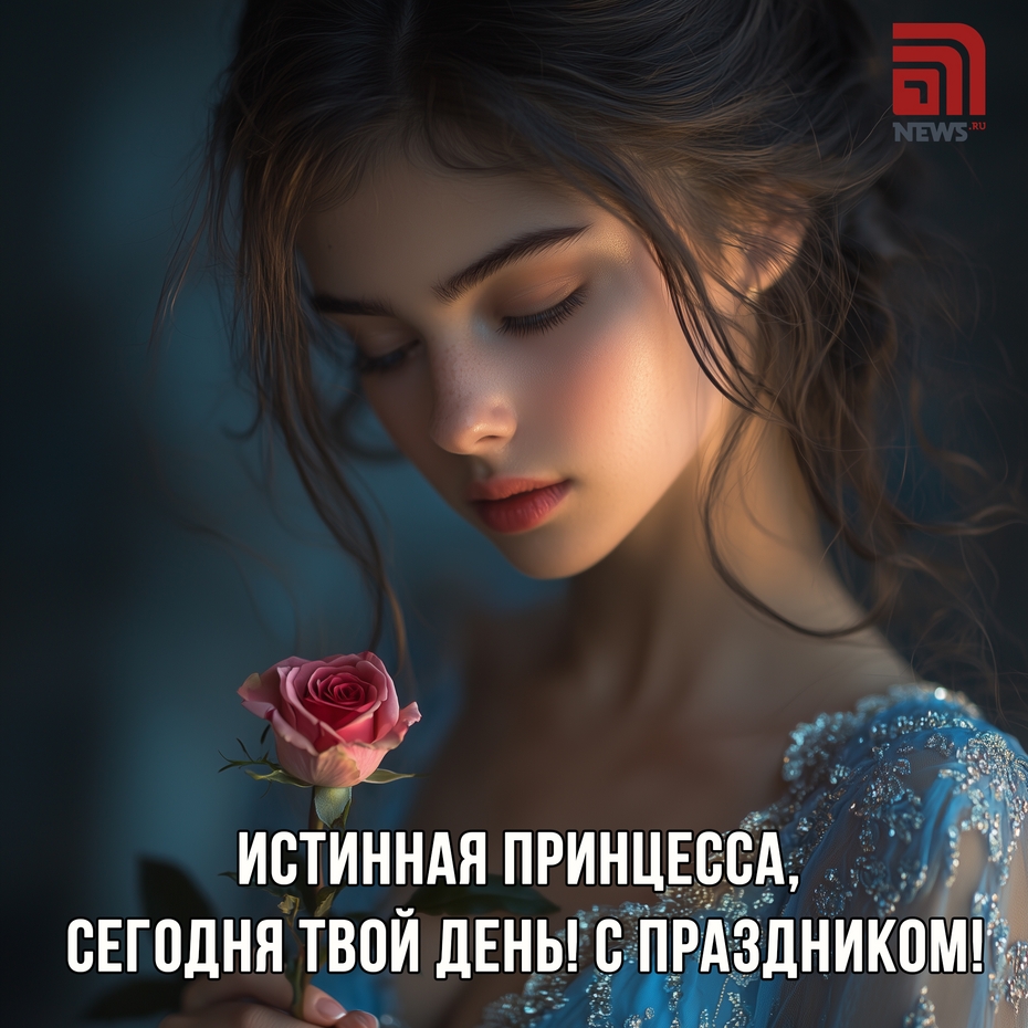 Открытки для женщин на День принцесс