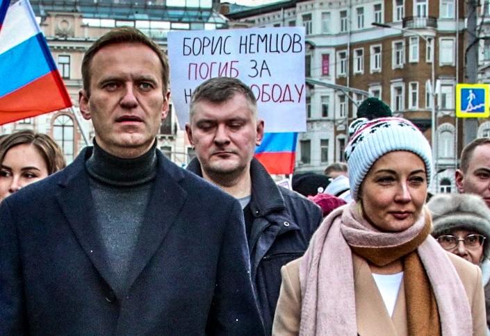 Алексей и Юлия Навальные
