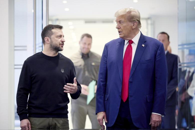 Владимир Зеленский, Дональд Трамп