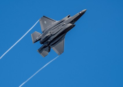 Истребитель F-35 разбился в США