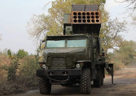 Бойцы «Центра» усовершенствовали навыки применения ТОС-2